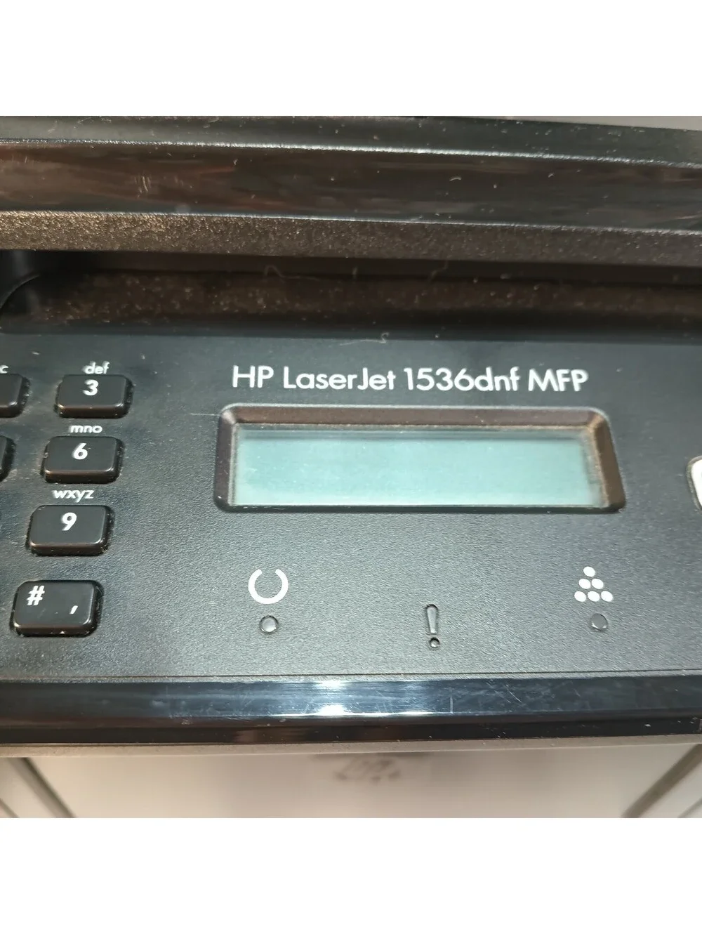 HP LaserJet M1536dnf MFP All-In-One Monochrome Laser Printer Scan Copy Fax Used